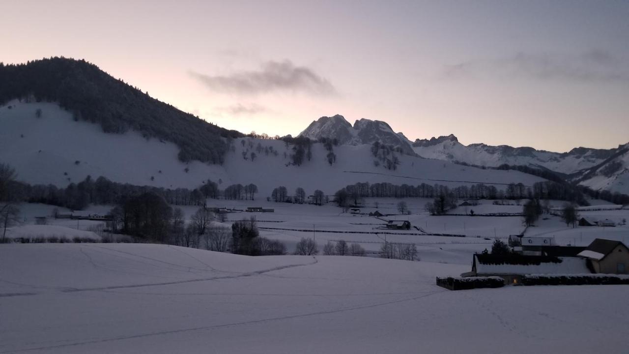 Gite De Montagne Du Plateau De Lhers- Accueil Randonneurs Accous ภายนอก รูปภาพ